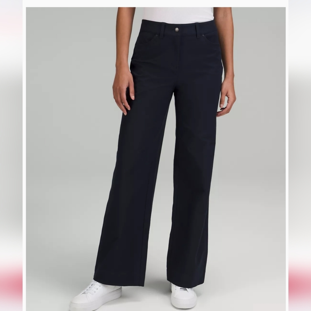 Lululemon - City Sleek 5 Pocket High-Rise Wide-Leg Pant Full Length